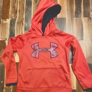 Red & black Under Armour hoodie